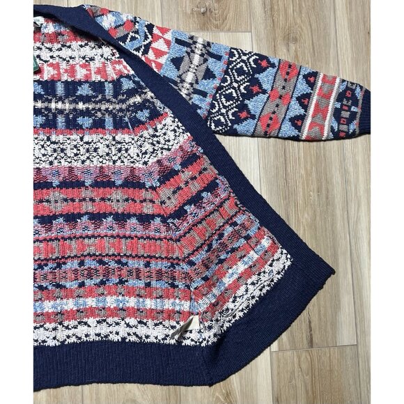 NWT LL Bean Cotton Ragg Open Cardigan Sweater - Women Size Large Petite - Picture 9 of 16